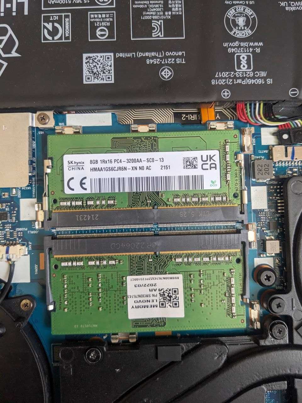 Оперативна пам'ять Hynix SODIMM DDR4-3200 16 GB (2x8GB)  для ноутбука