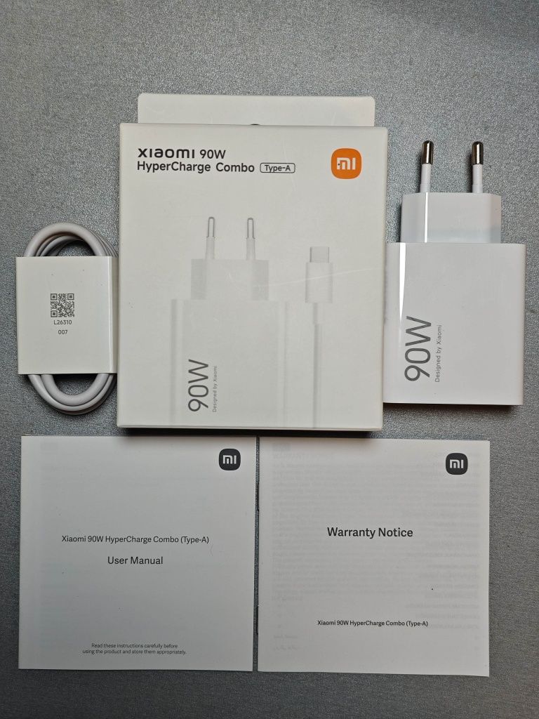 Оригінал комплект швидкої зарядки Turbo Xiaomi Redmi Poco 67W 90W 120W