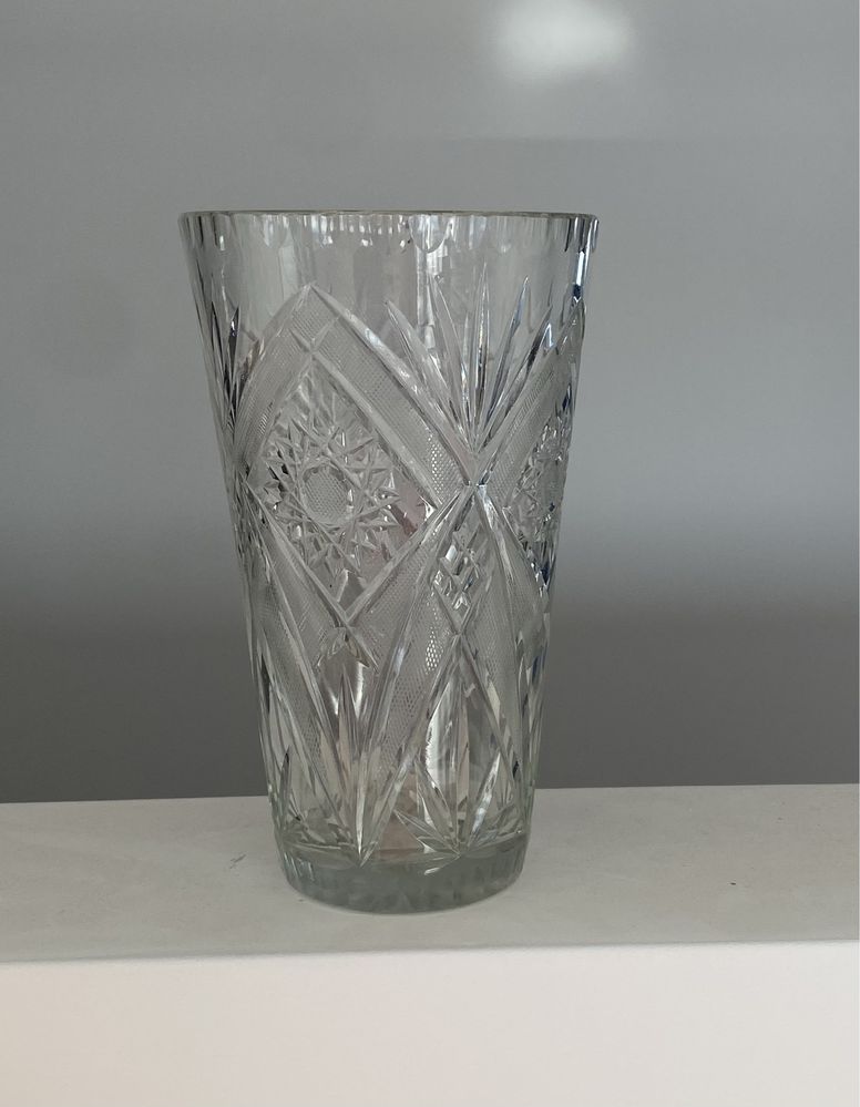 Kryształowy wazon kryształ PRL