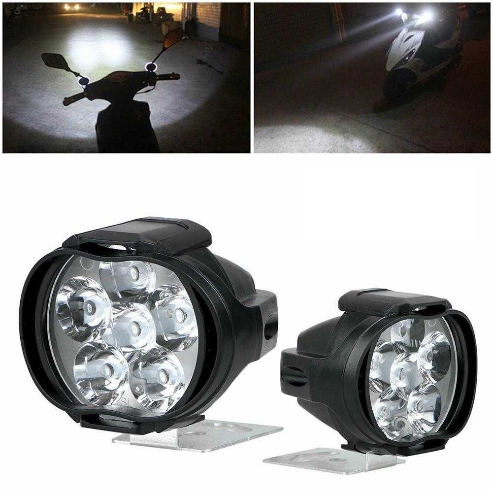 Reflektory Światła LED do Motocykla Skutera Quadu