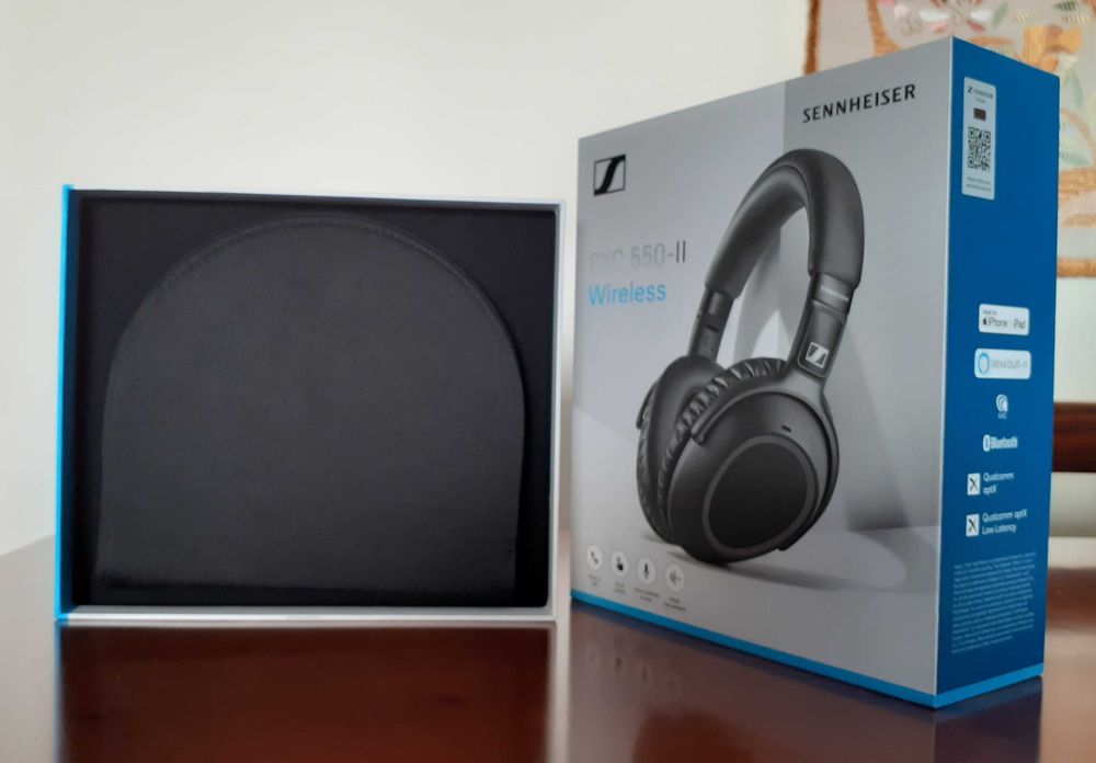 Auscultador Headphone wireless Sennheiser PXC 550-II