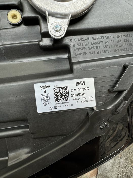 Фари bmw x1 f48 lci led