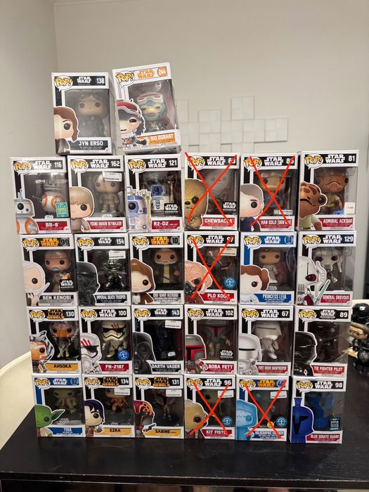 Colecção Funko Pop - Star Wars, Marcel, DC, Disney, Game of Thrones et