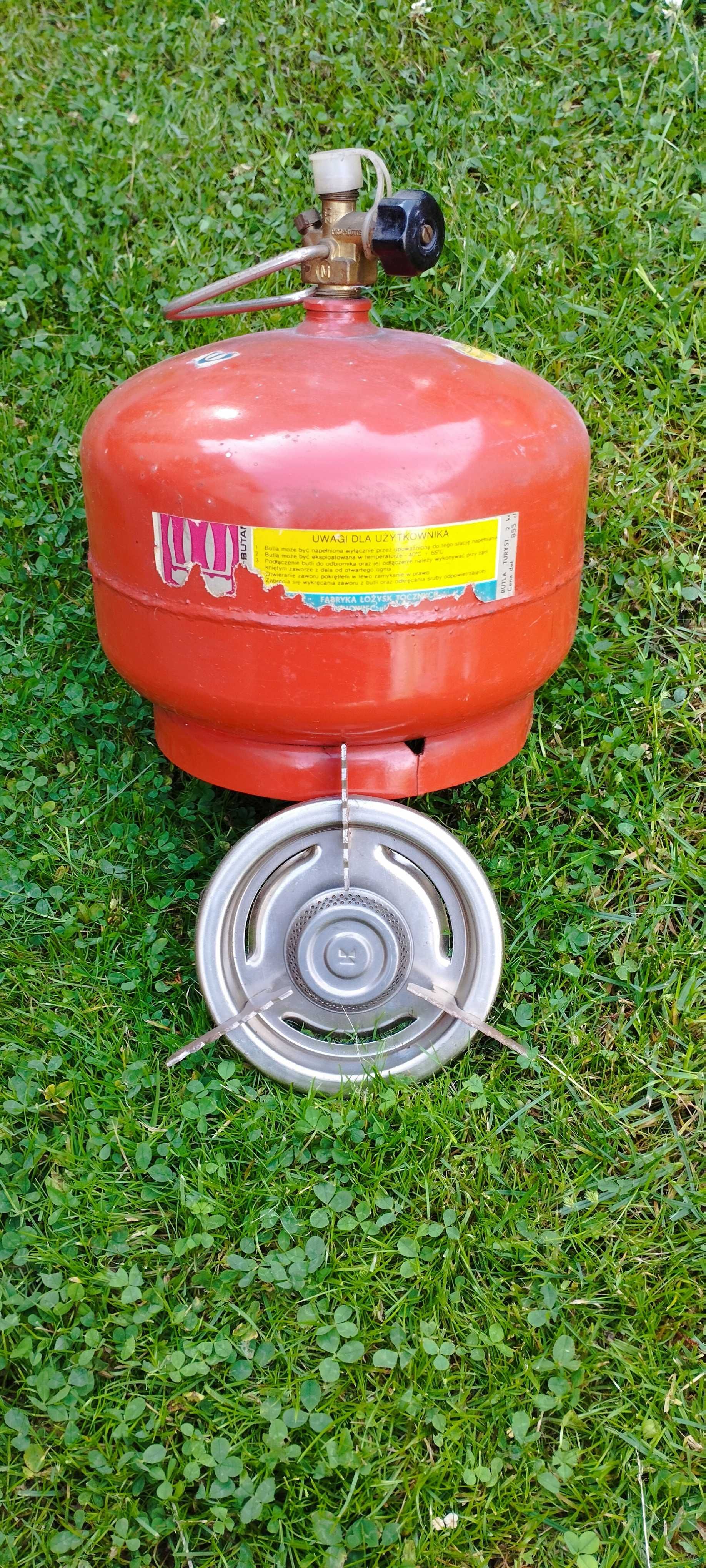 Butla turystyczna 2 kg plus palnik