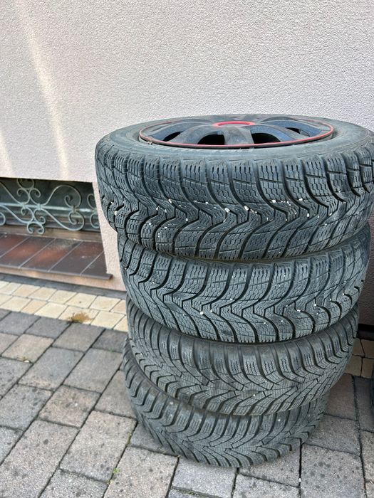 opony zimowe premiorri z felgami stalowymi FIAT 500