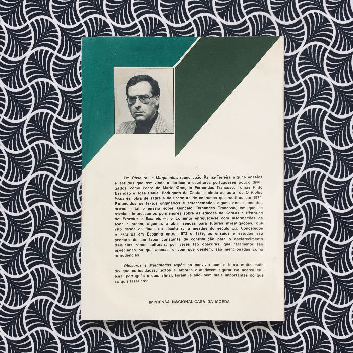 Obscuros e Marginados (1ª ed.) - João Palma Ferreira