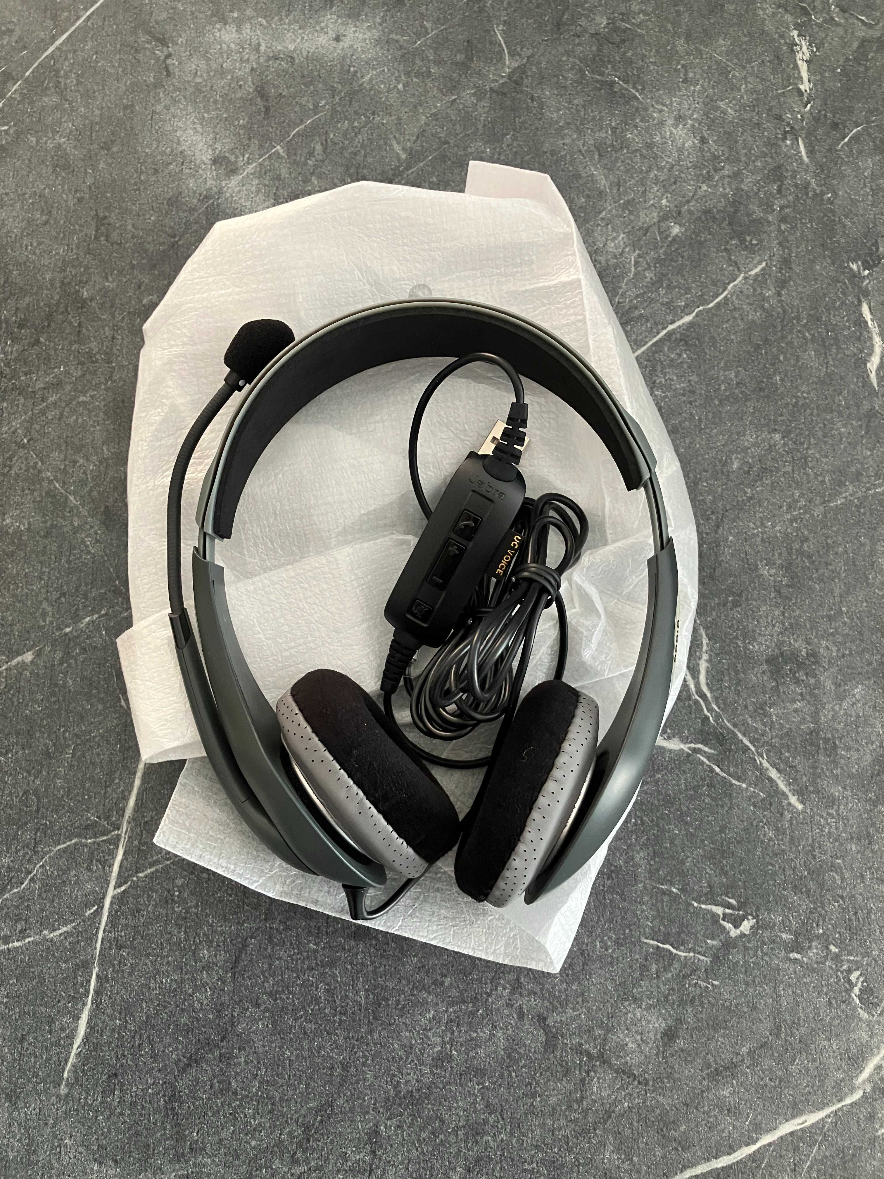 Słuchawki do komputera USB Jabra UC VOICE 150 MS DUO [NOWE]