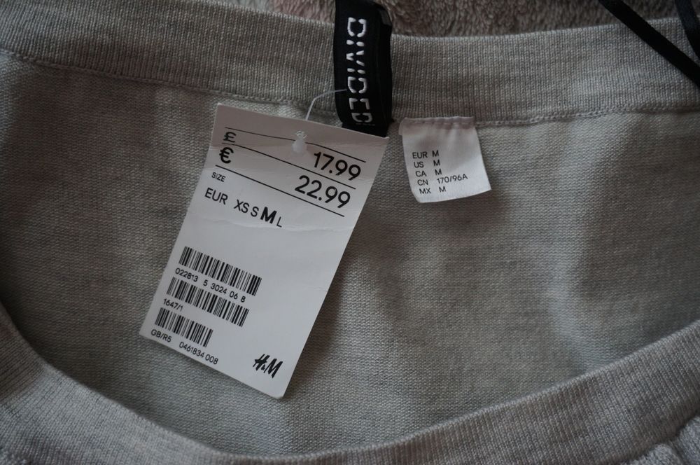 Кофта H&M відкриті плечі  джемпер светр
