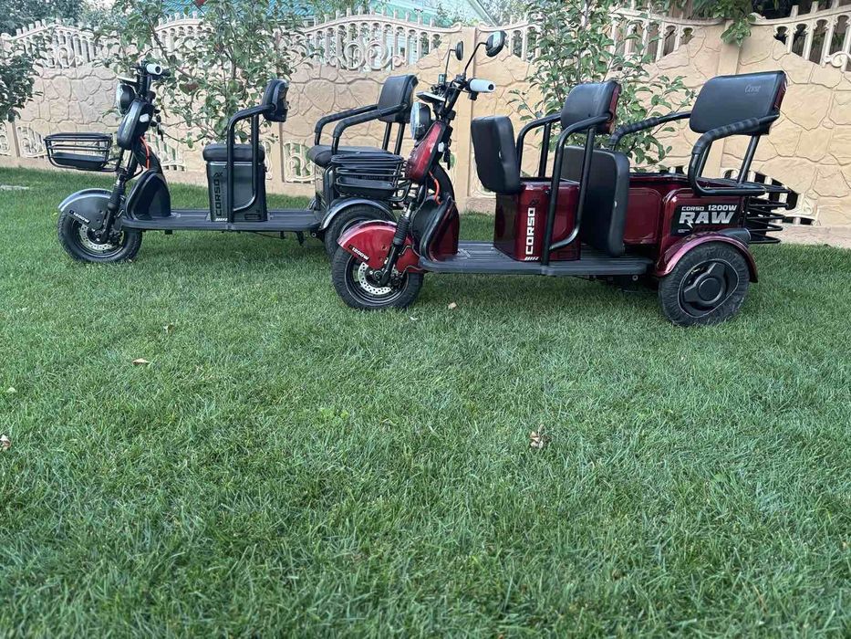Трицикол Corso RAW 1200W. Гарантія і Доставка.