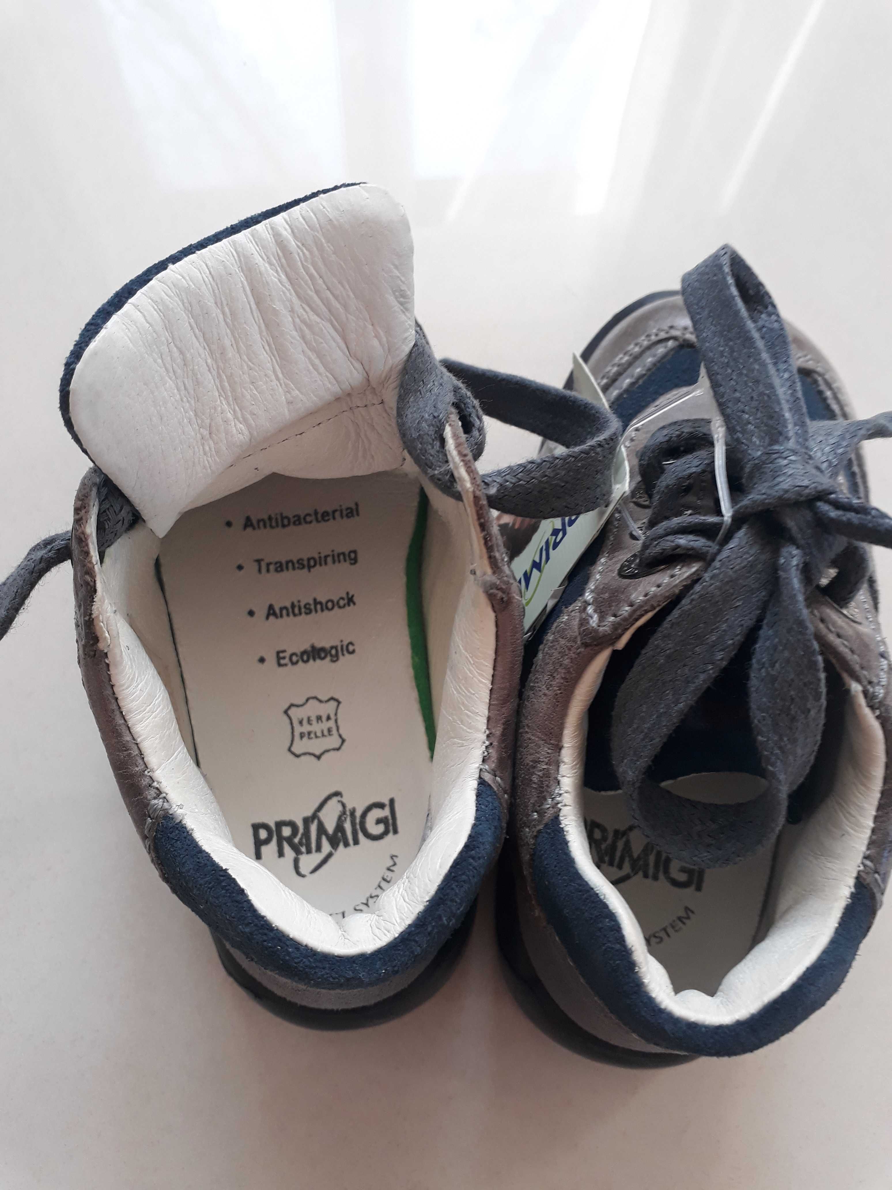 Nowe skórzane buty trzewiki Primigi r. 20