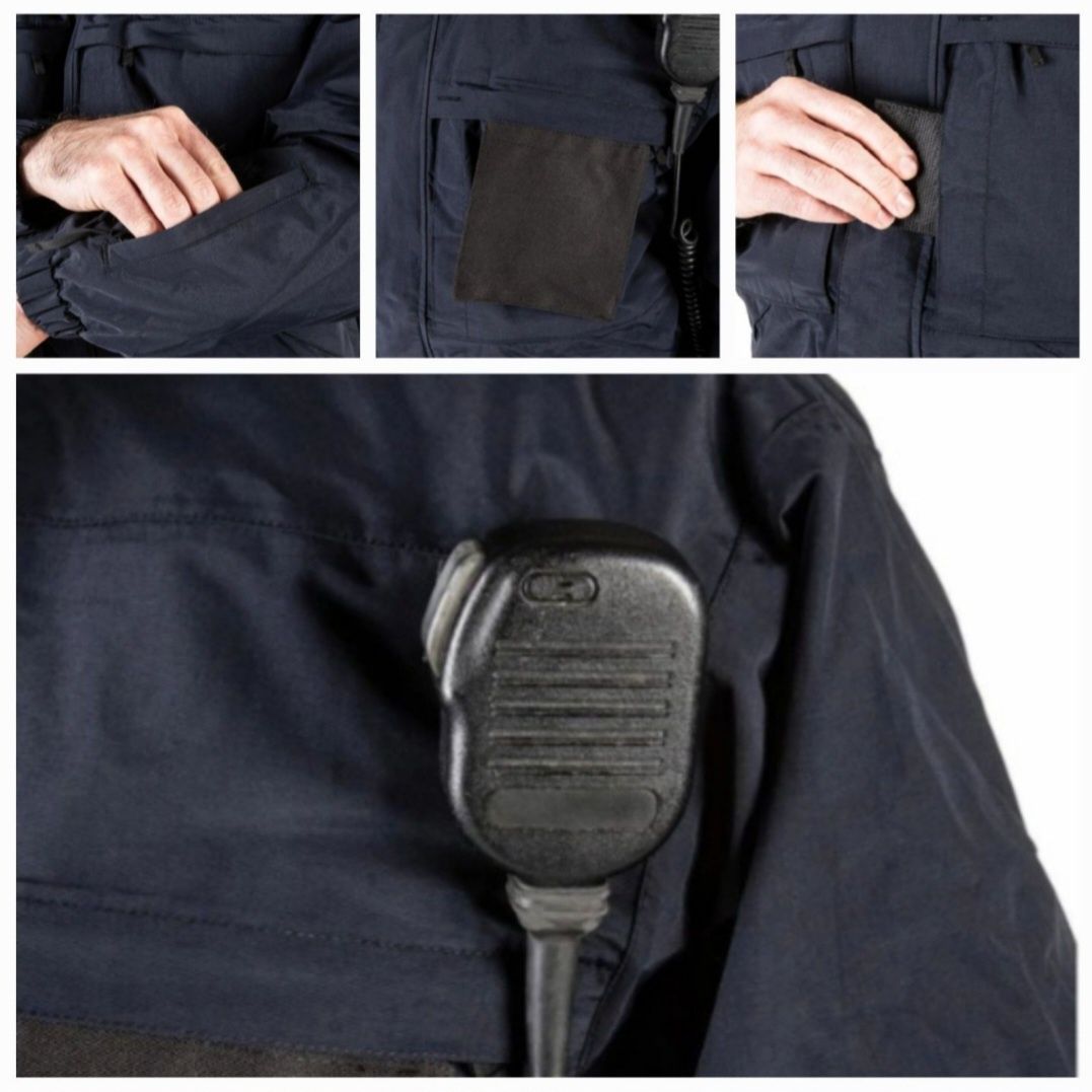 АКЦІЯ!!! Зимова куртка для поліції темно синя (РОЗМІР УТОЧНЮЙТЕ)
