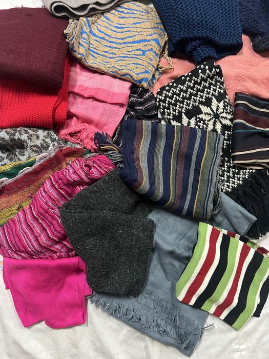 Секонд хенд оптом шарфи дорослі Англія ціна за 1 кг