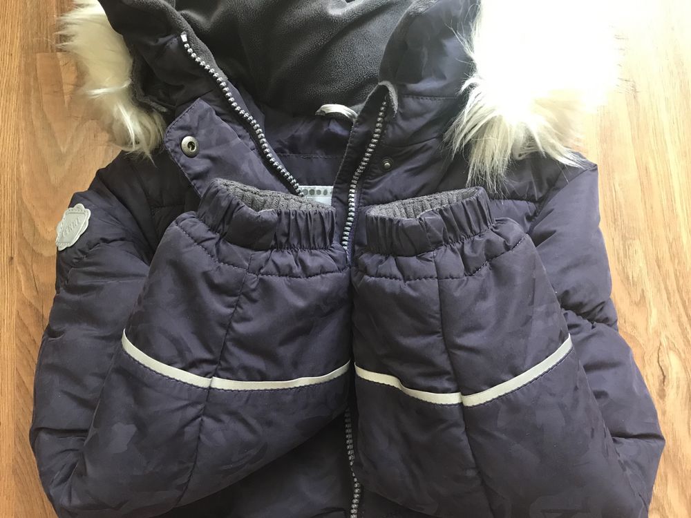 Продам зимнее пальто Lenne на девочку размер 122