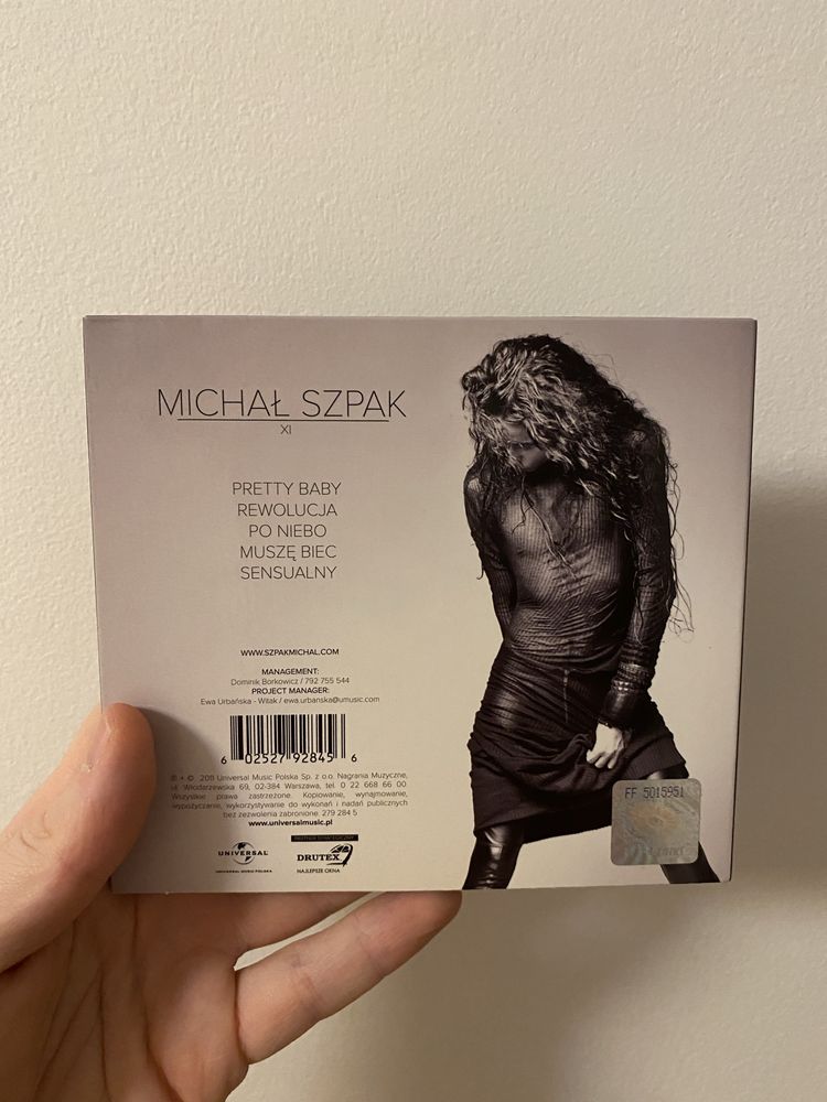 Michał Szpak XI płyta CD z autografem