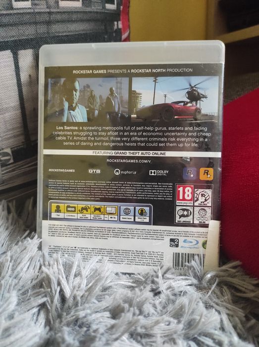 Gra Płyta GTA Grand Theft Auto 5 V PS3 PlayStation 3