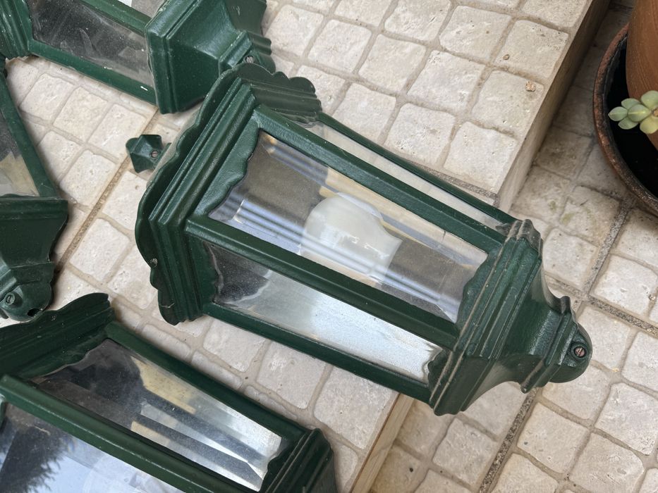 7 Candeeiros Exteriores