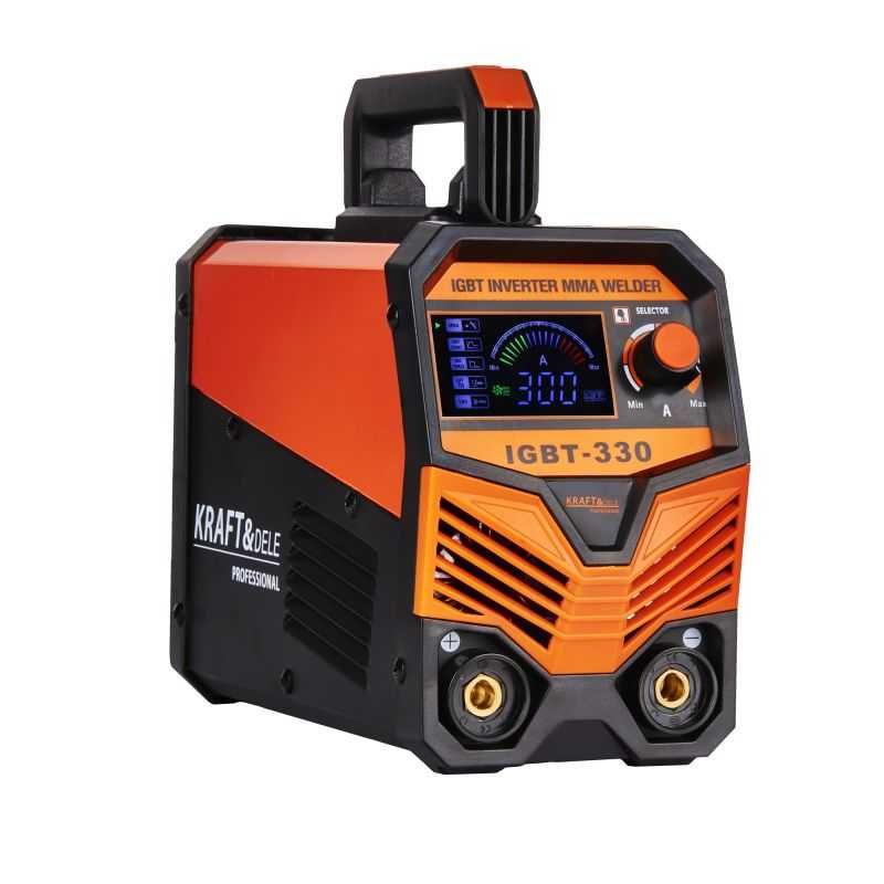 KRAFT&DELE Spawarka Inwertorowa Mma Tig Lcd 330a Igbt Hot Start KD1878