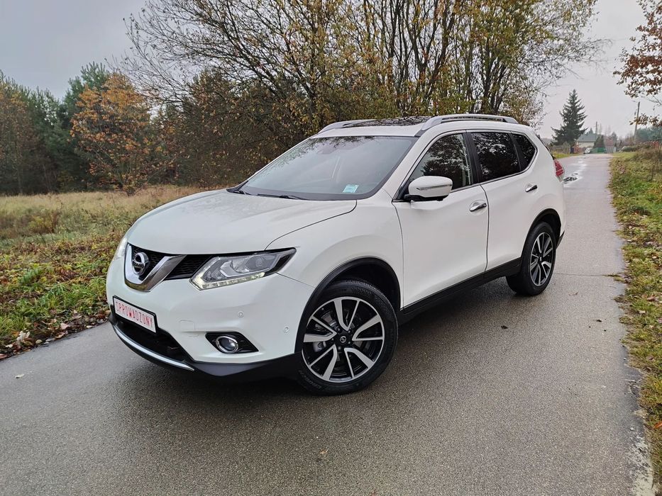 Nissan X-Trail 1.6DCI Automat 7-osobowy Skóra Panorama kamery 360 Elektryczna klapa !