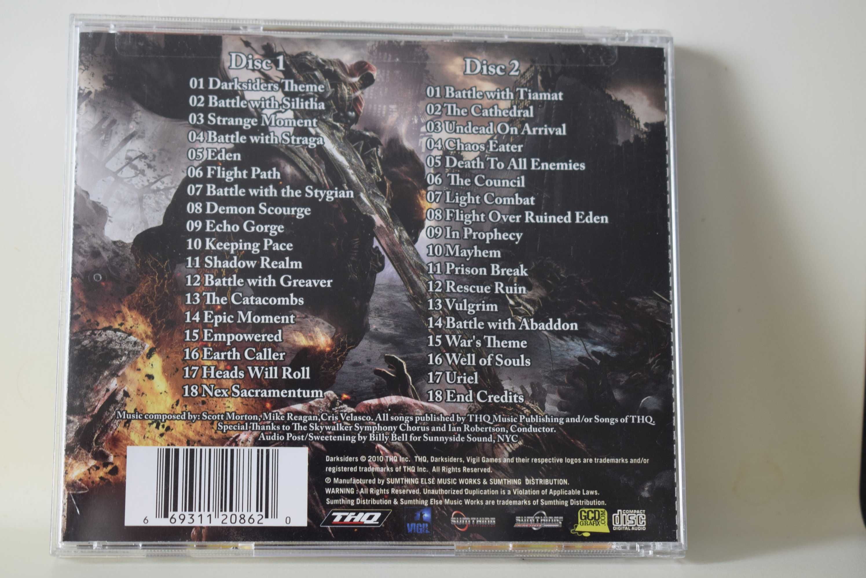 Darksiders OST - Director's Cut  2CD Nowa