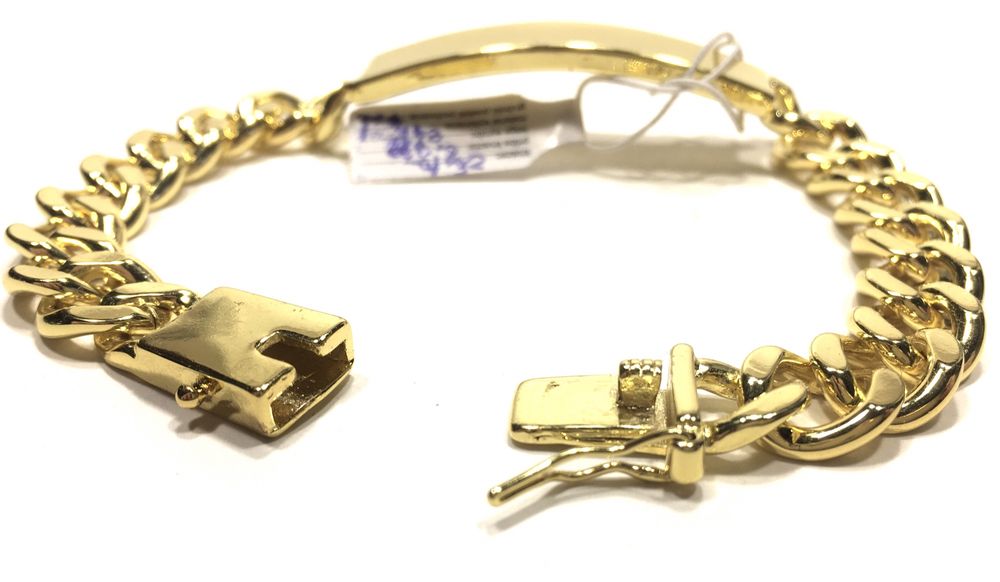Złota bransoleta Pancerka•bita próba•18K,0750•pozłacana ogniowo