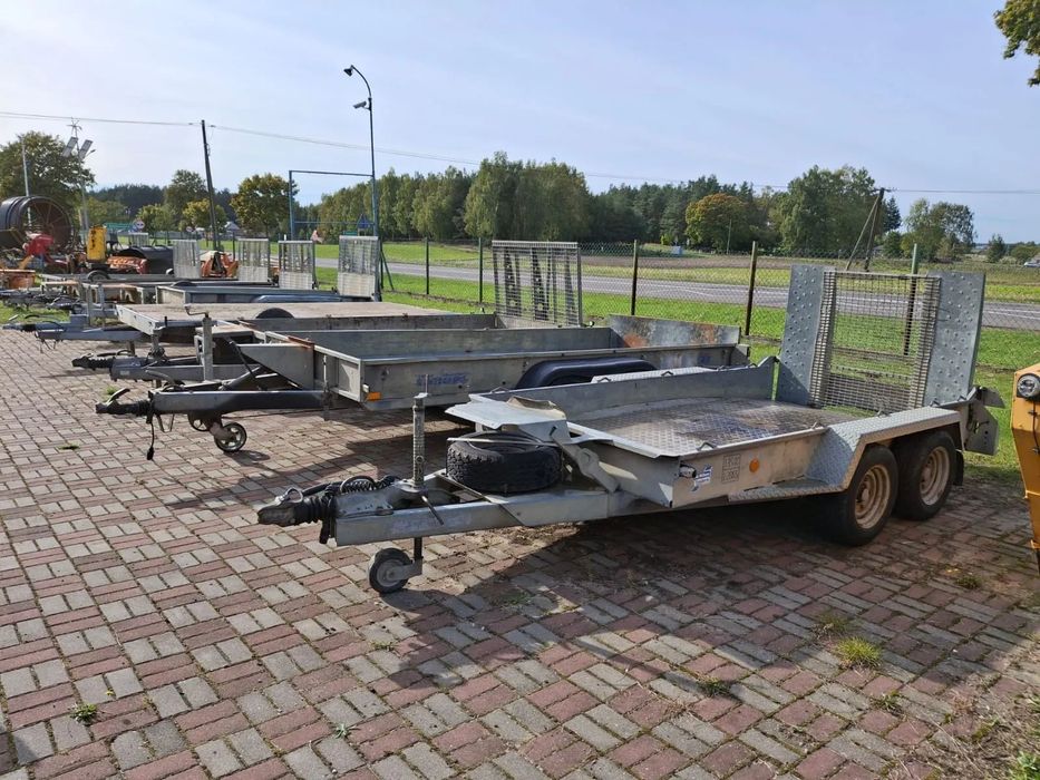 Ifor Williams GH 1054BT-R  Laweta do minikoparki wozidła traktorka komunalnego quada z najazdem