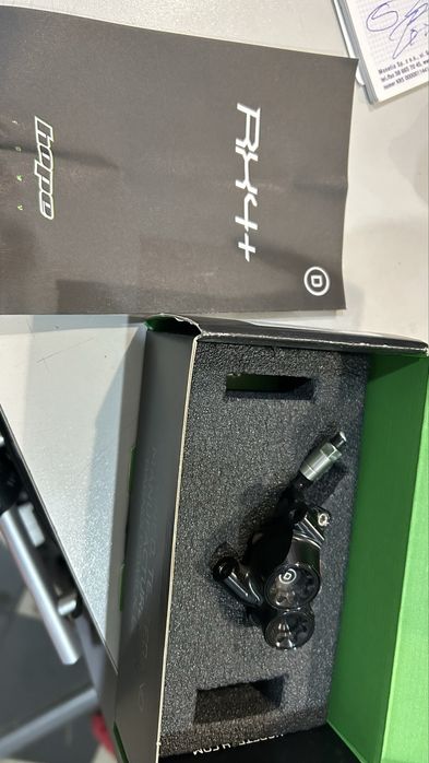 Zacisk hamulcowy HOPE RX4+ czarny pod DOT
