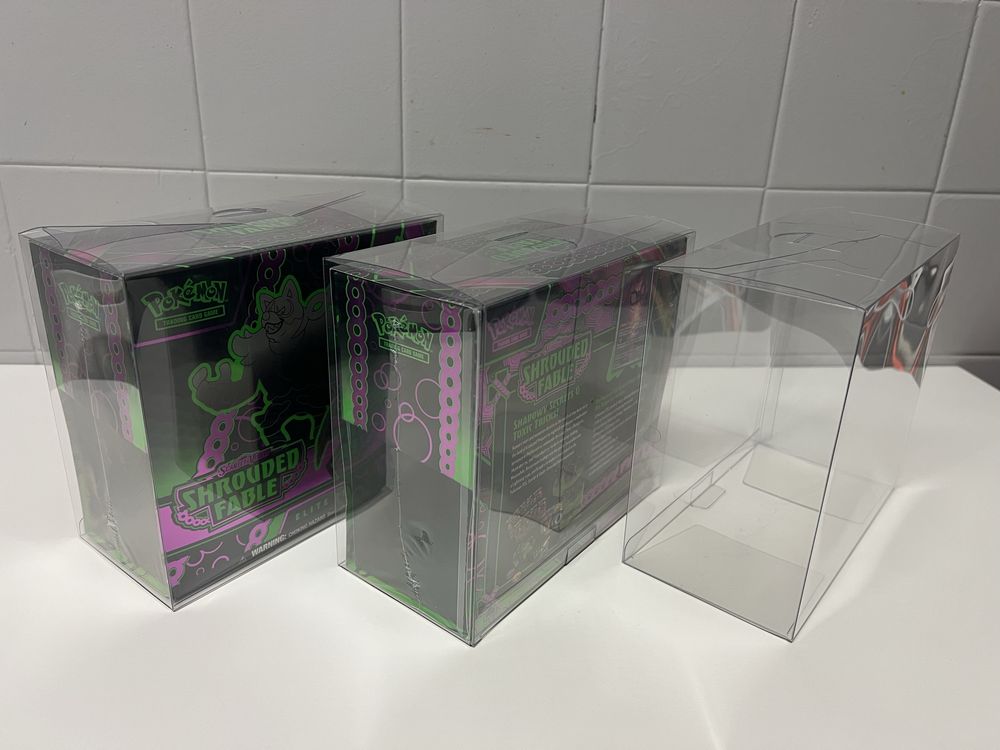 Pokemon TCG caixa plástica para ETB