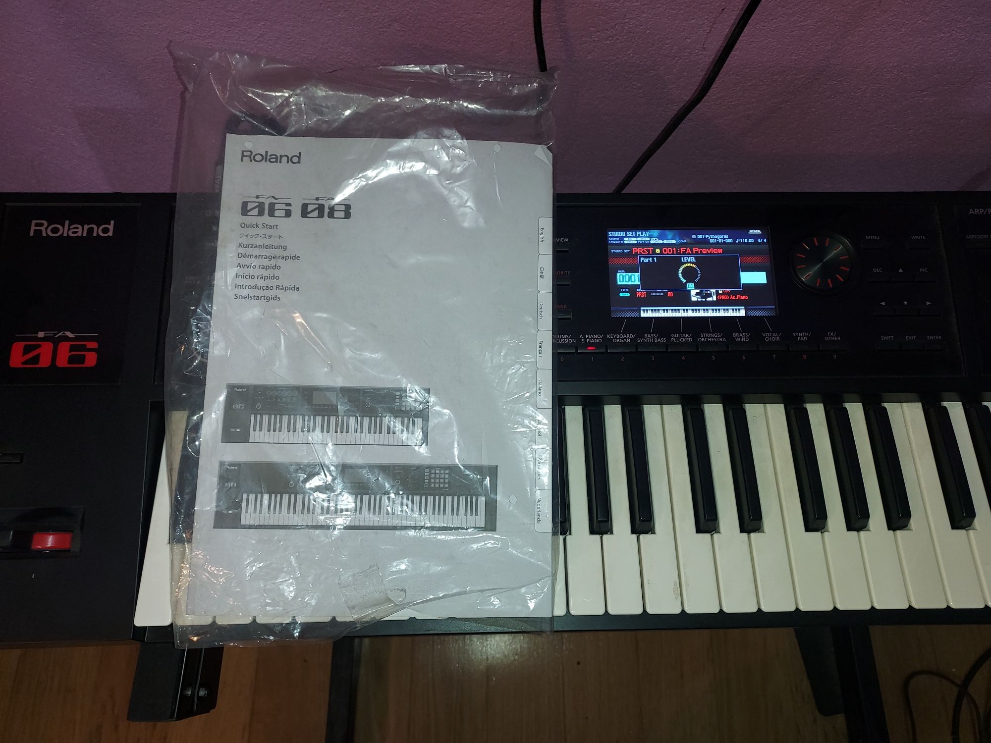 Roland fantom fa 06