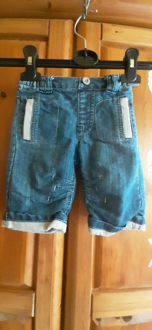 Spodnie jeans dziecięce wiek 0/3miesiący firma TU