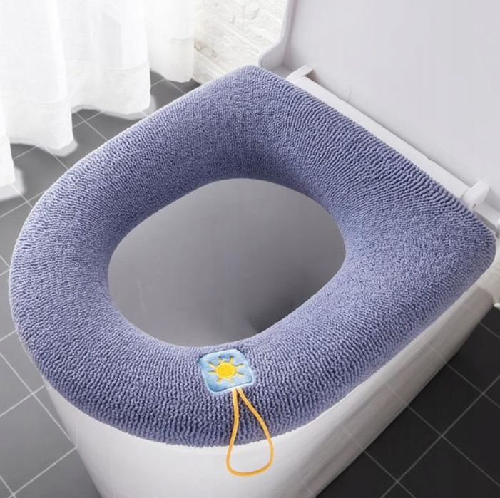 Pokrowiec Na Deskę Sedesową Miękka Nakładka Na Sedes Wc Plusz