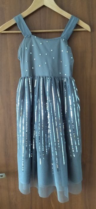 Sukienka elegancka wizytowa na różne specjalne okazje, używana.