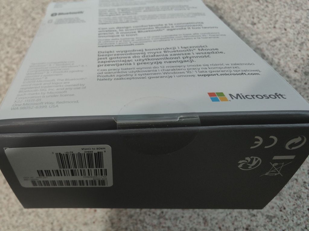 Microsoft Bluetooth Mouse Arctic mod:1929 White. Гарантія