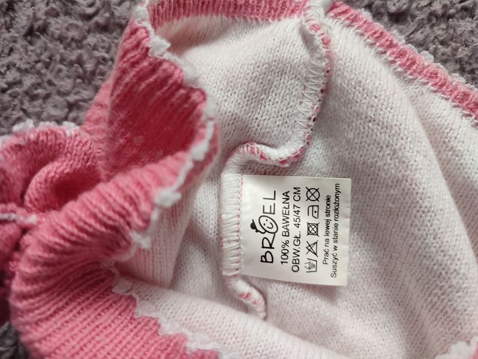 Czapki dla dziewczynki