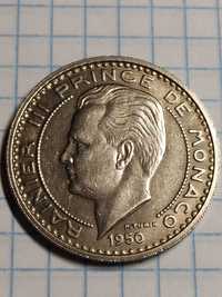 100 франков 1950 год , Монако.