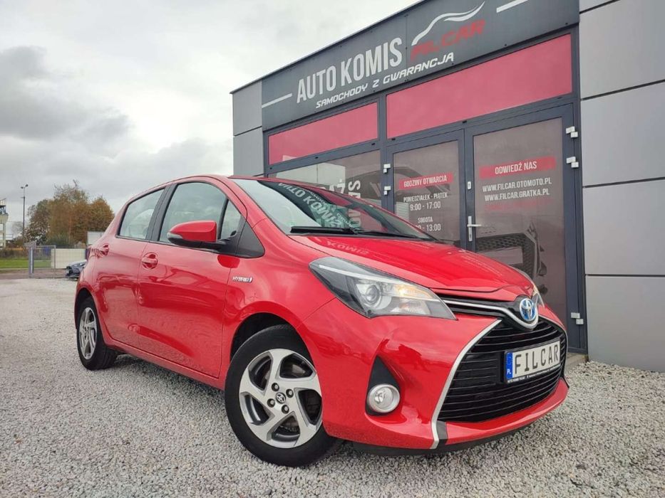 Toyota Yaris GWARANCJA, Hybryda, AUTOMAT, Udok. przebieg, Możliwa zamiana, RATY