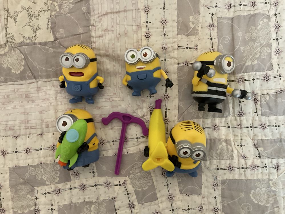 Figurki Minionków z McDonalda