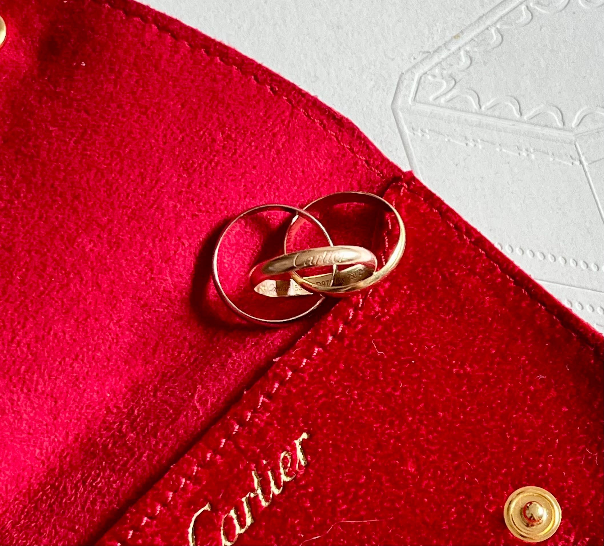 Cartier Trinity rozmiar 53
