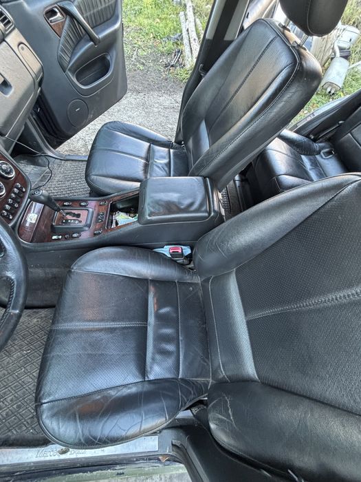 Шкіряний салон Mercedes-Benz W163 ML память+підігрів