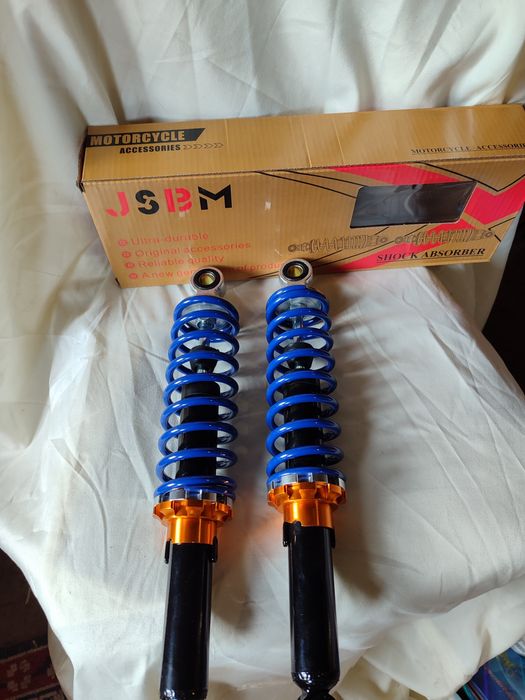 Амортизатори 340 мм по осях.Дельта, Альфа, Мустанг,Сабур, Актів