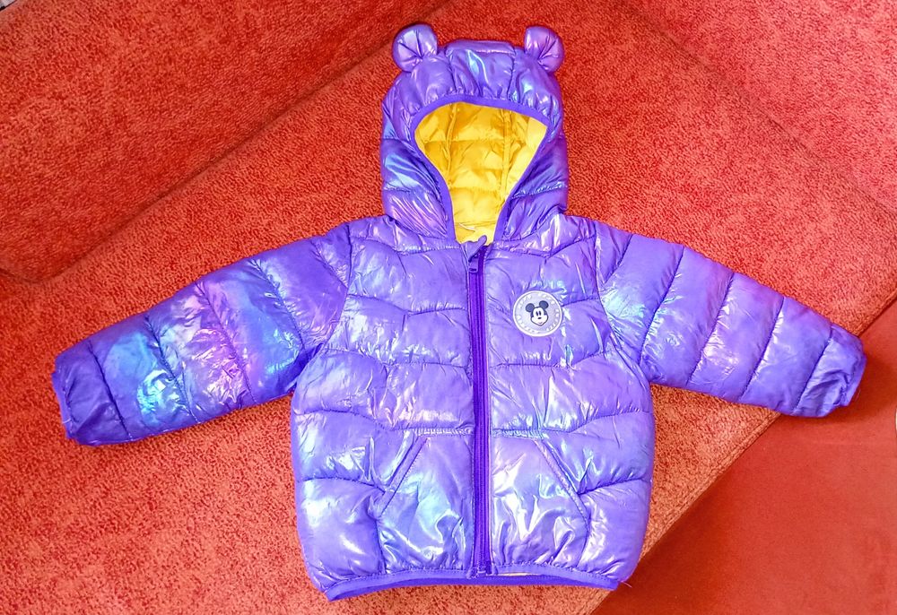 Kurtka jesienno-zimowa dla dziewczynki rozm.100