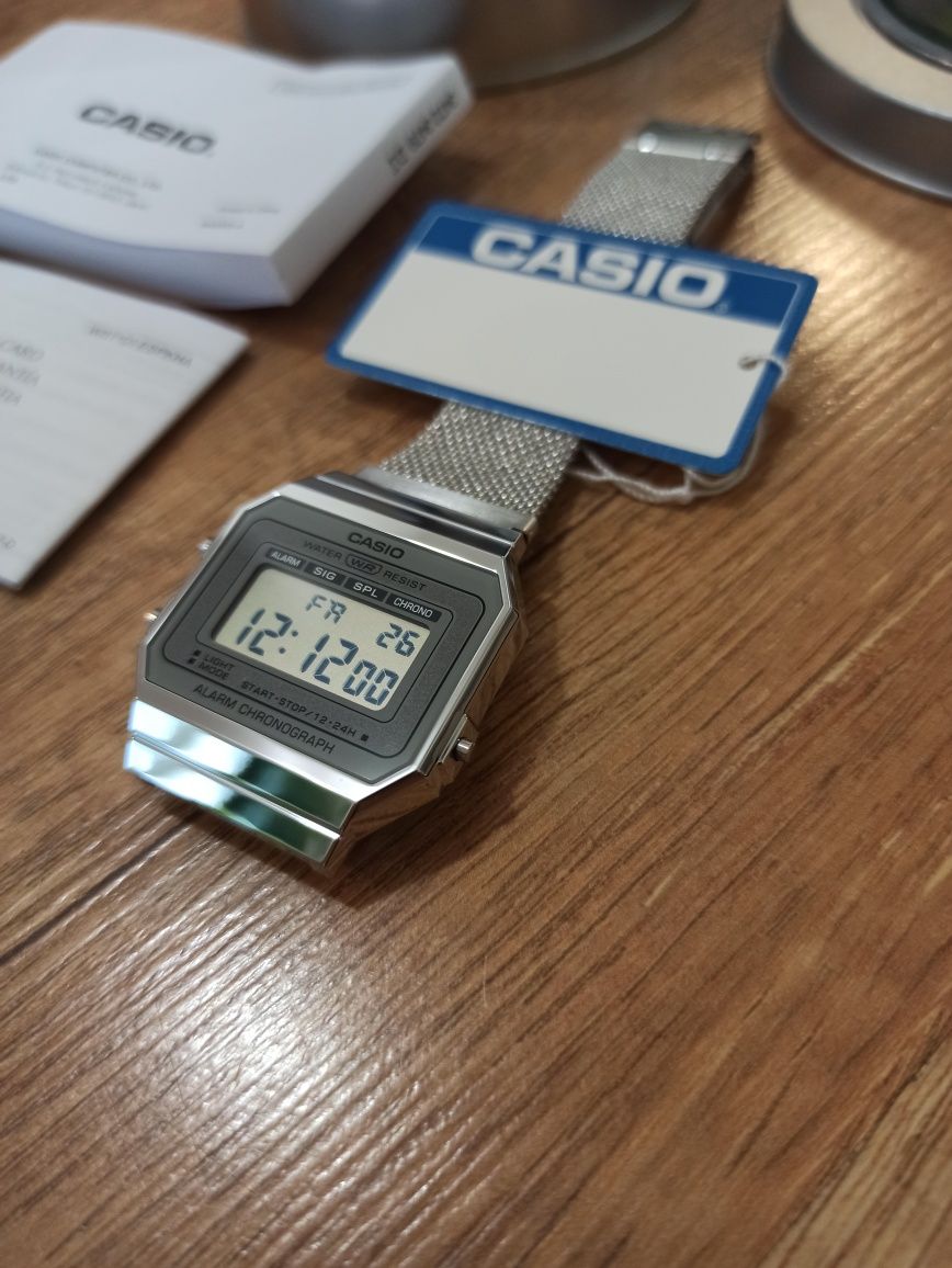 Часы Casio A700W ОРИГИНАЛ! Винтаж Ретро Касио Годинник Касіо Новое