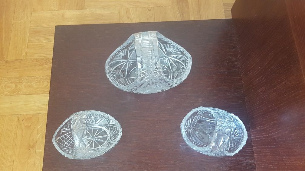 kryształy koszyczki PRL