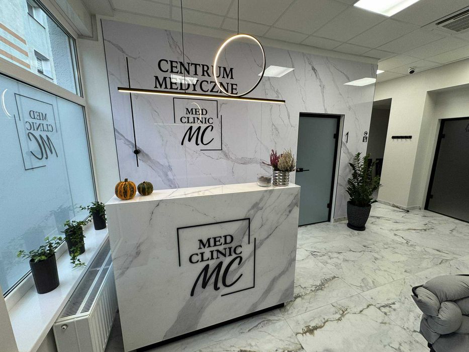 Wynajem gabinetów lekarskich i terapeutycznych Centrum Medyczne MC