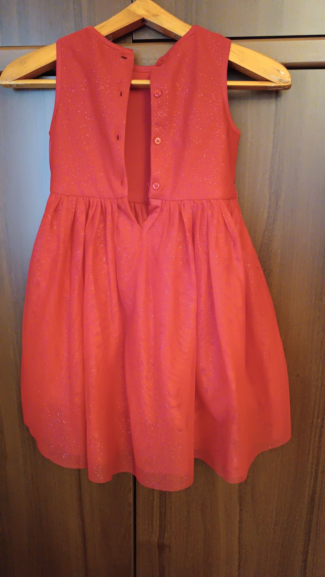Платье красное нарядное Primark