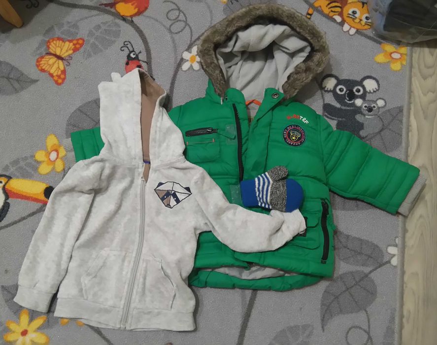 paka ubranek dla chłopca 68-74