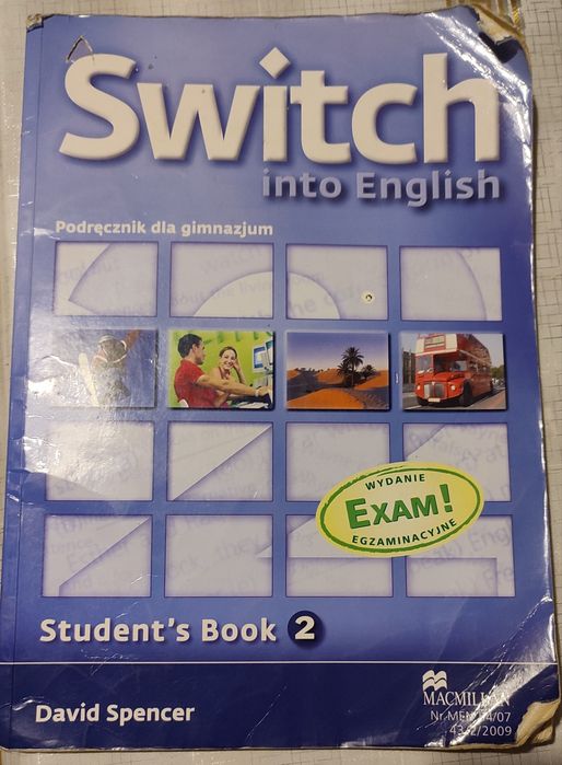 Podręcznik Switch into English 2 + CD. Wyd. MACMILLAN