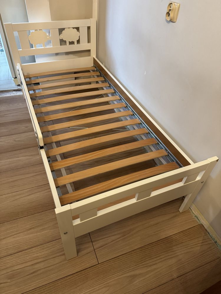 IKEA KRITTER Rama łóżka z dnem z listew 70x160 cm