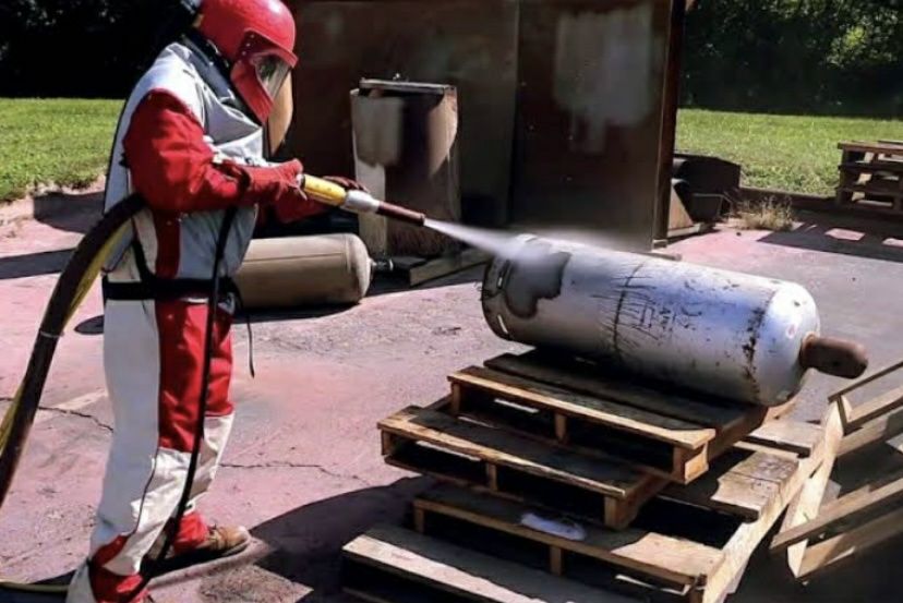 Пескоструйная очистка поверхностей