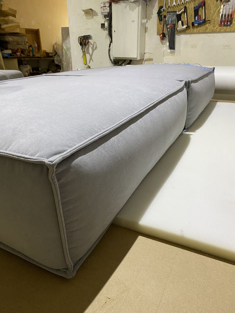 Кровать двухспальная Кубо 160»200, 180»200 мягкая, тканевая