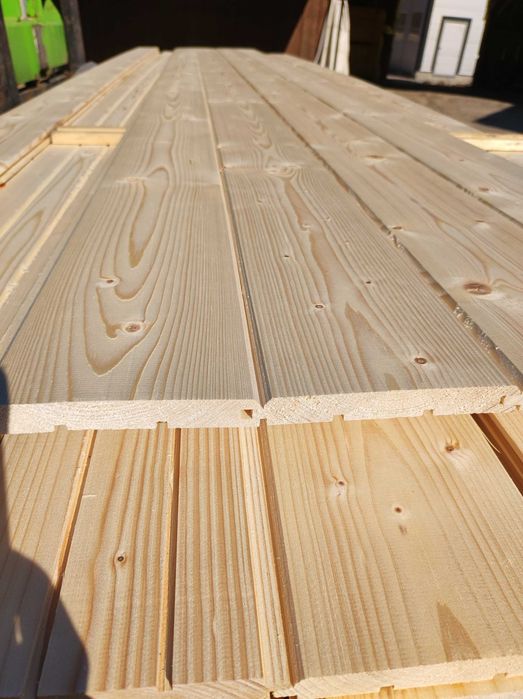 Deska elewacyjna świerkowa 19x150 mm Szalówka Podbitka